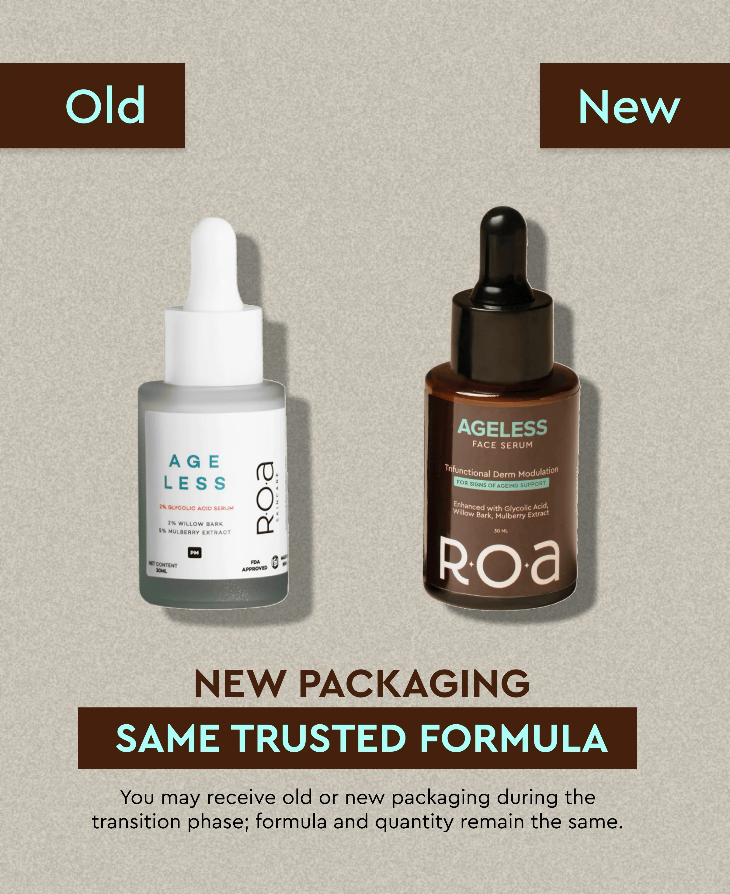 AGELESS - AHA BHA DUAL ACTION FACE SERUM - Image 10